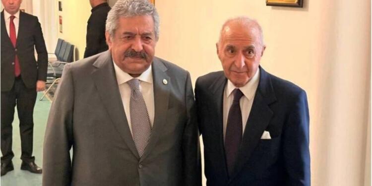 Hikmet Çetin ile Feti Yıldız Meclis’te görüştü