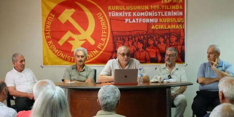 Türkiye Komünistlerinin Platformu kuruluşunu ilan etti