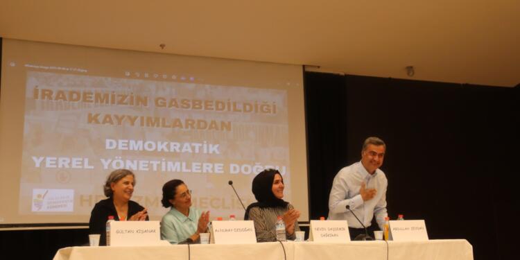 HDK’den kayyım ve demokratik yerel yönetim paneli: ‘Yerelde demokrasi yoksa genelde de yoktur’