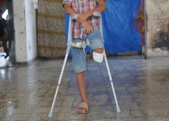 BM: 7 Ekim’den bu yana Gazze’de 4 bin çocuk ampute edildi