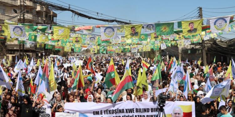 Foto Galeri: ‘Önder Apo’nun umut hakkı için özgürlüğe yürüyoruz’