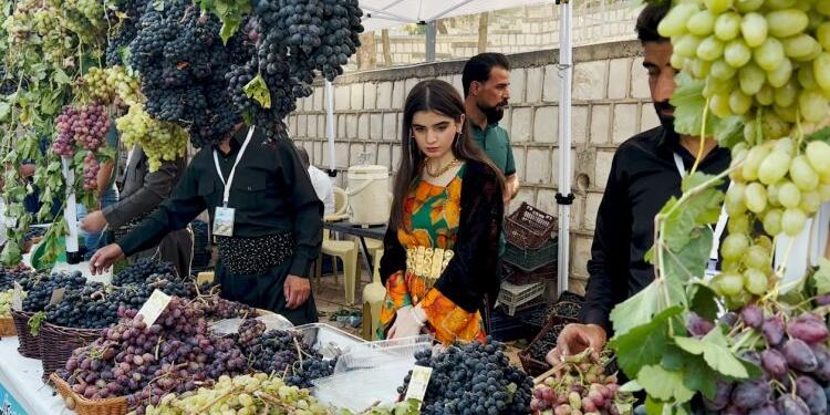 Rewandiz’da Üzüm Ürünleri Festivali