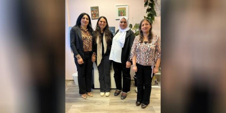 Rojava Kadın Heyeti Almanya’da Uluslararası Af Örgütü ile görüştü