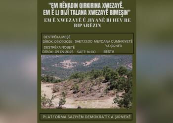 ‘Eko-kırıma geçit yok, doğa talanına karşı yürüyoruz’