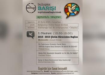 Sanatçılar ‘barış’ için buluşuyor