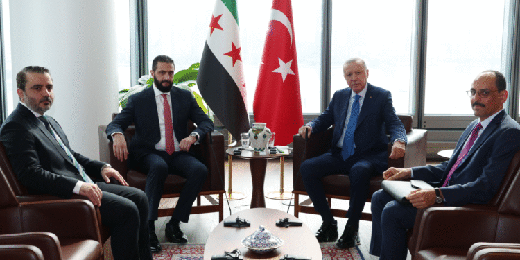 Erdoğan-Şara ABD’de bir araya geldi