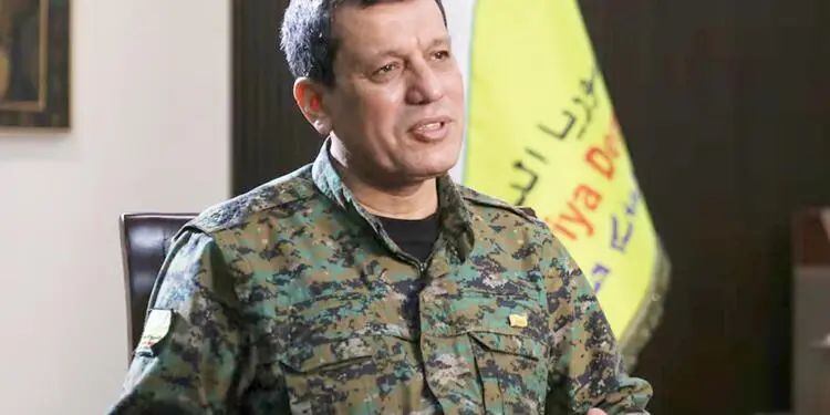 CENTCOM Komutanı Cooper, Mazlum Ebdi ile görüştü