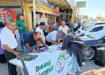 ‘Barış istiyoruz çünkü’ imza kampanyası sürüyor