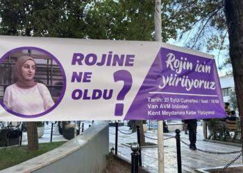 Wan’da Rojin Kabaiş pankartı: Rojin’e ne oldu?