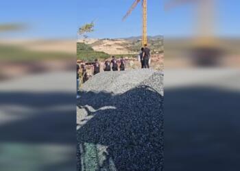 TOKİ için kamulaştırılan arazilere kepçe girdi: 2 gözaltı