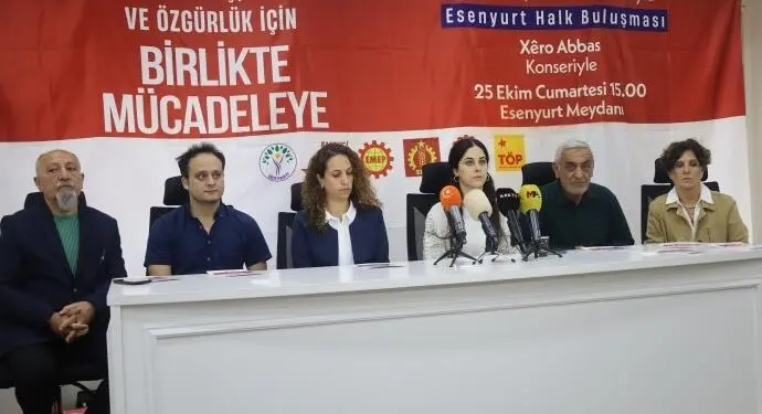 Esenyurt’ta düzenlenecek halk buluşmasına çağrı
