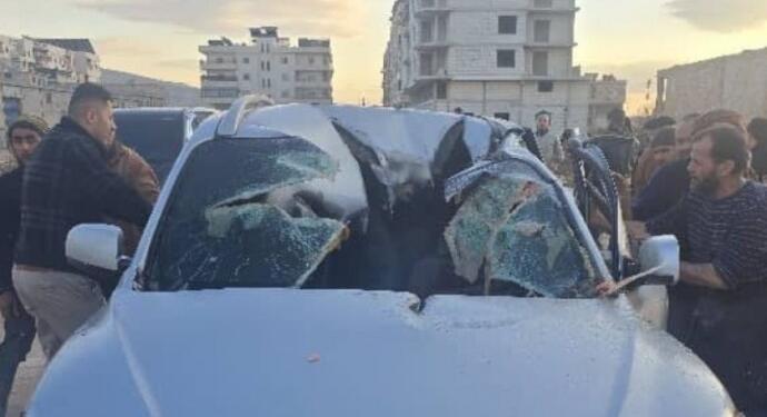 İdlib’in kuzeyinde araç hedef alındı: 1 ölü