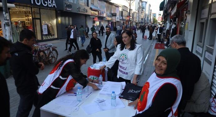 Serhat’ta barış kampanyasına büyük ilgi: On binlerce imza toplandı