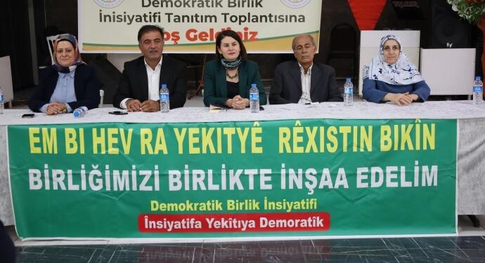 Demokratik Birlik İnisiyatifi toplandı: Kürtler bir yüzyıl daha kaybetmeyecek