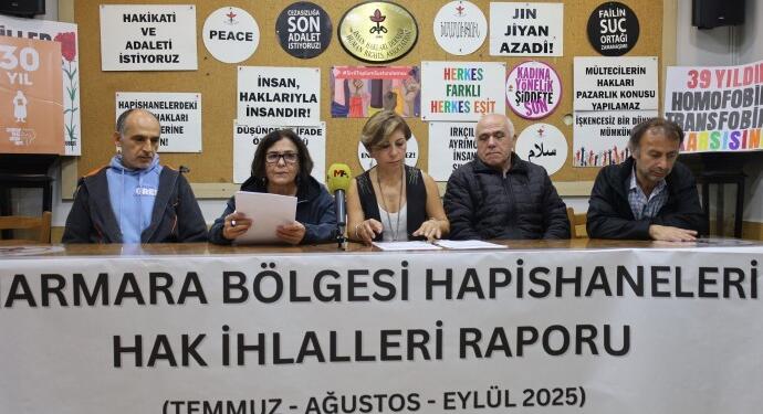 İHD: Marmara cezaevlerinde 3 ayda bin 348 ihlal yaşandı