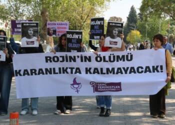 Ege Üniversitesi’nde yürüyüş: Her sokakta Rojin’i haykıracağız