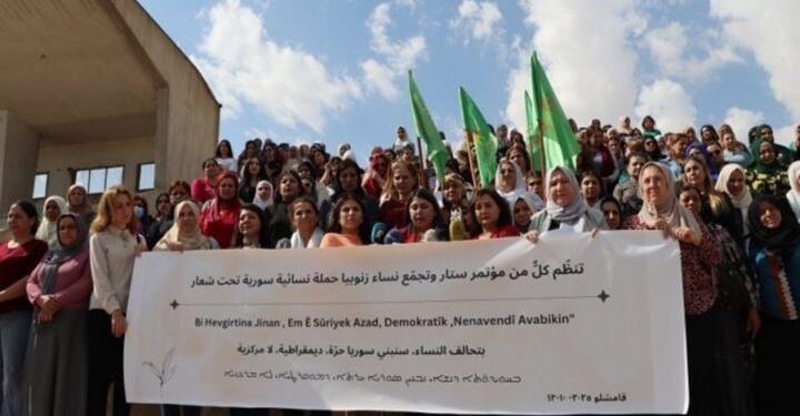 Kadınlar özgür ve demokratik bir Suriye için çalışıyor