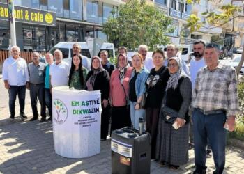 Kayyıma rağmen Xelfetî Belediye Eşbaşkanı halkın yanında