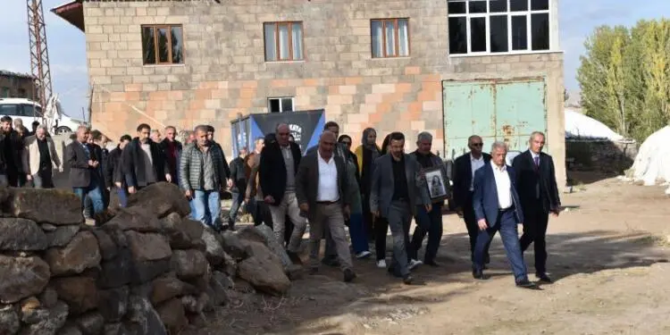 Gülcan Budak’ın taziyesine ziyaret