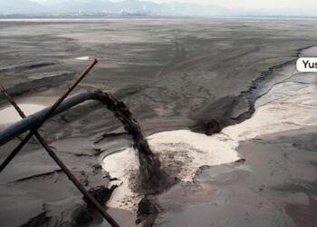 Çin’in distopik Kara Çamur Atık Gölü!