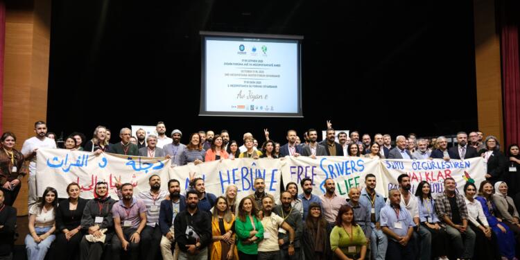 Mezopotamya Su Forumu tamamlandı: Su hakkı için ortak komisyonlar kurulacak