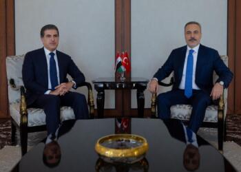 Neçirvan Barzani Hakan Fidan’la görüştü
