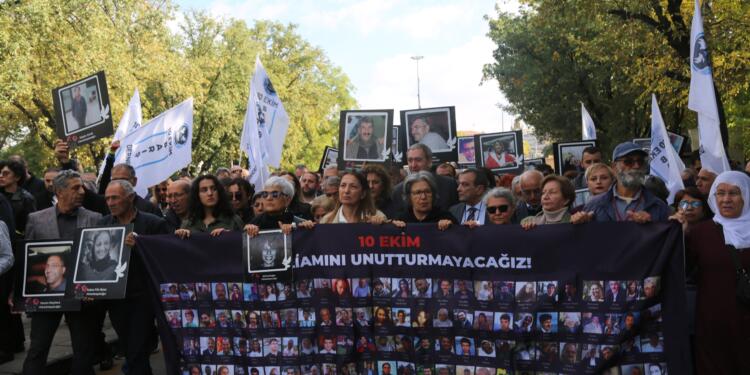 Ankara’da 10 Ekim anması: Unutmadık, unutturmayacağız