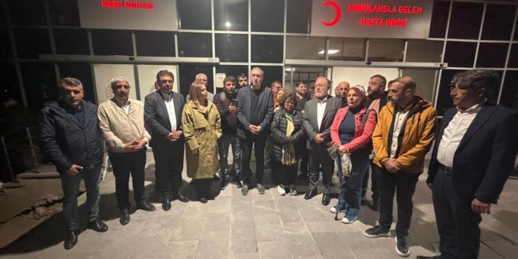 Bakırhan, Aykol’u ziyaret etti: İyi bir müdahale yapılmış, atlatmasını bekliyoruz