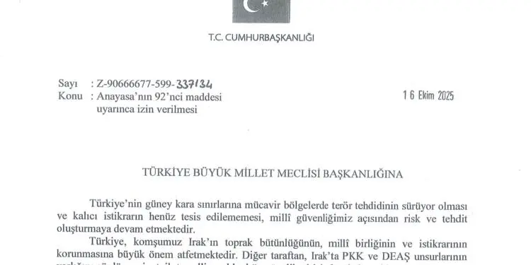 Barış konuşulurken tezkereye uzatma