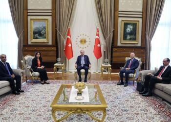 Heyetten Erdoğan ile görüşme sonrası açıklama: Karşılıklı anlayış ve fikir birliği içindeyiz