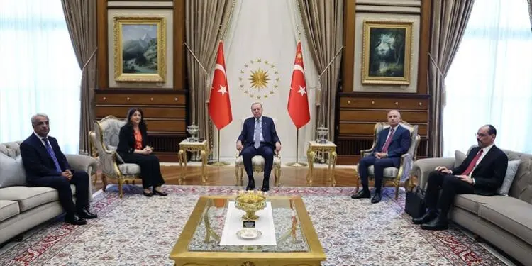 İmralı Heyeti ile Erdoğan görüşmesi sona erdi