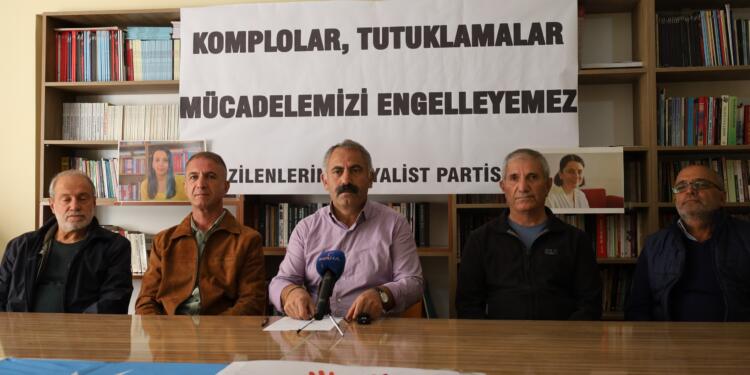 ESP’lilere verilen hapis cezası Dersim’de protesto edildi