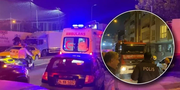 Esenler’de 5 katlı binada yangın: 15 yaralı