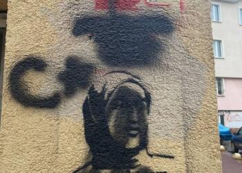 Eskişehir’de Rojin Kabaiş yazılamasına ırkçı saldırı