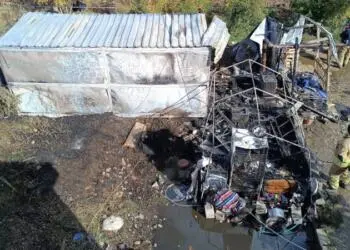 Konteynerde yangın: Bir yaşındaki bebek yaşamını yitirdi