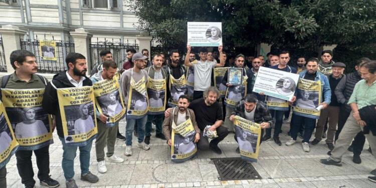 Geri dönüşüm işçilerinden Rojin Kabaiş eylemi