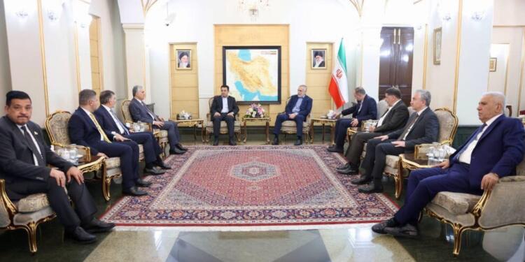 Irak ve Kürdistan Bölgesi güvenlik heyeti Tahran’da