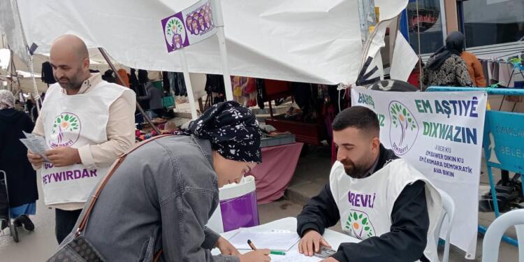 İstanbul’da kampanyaya büyük ilgi: Türkiye’nin barışa ihtiyacı var