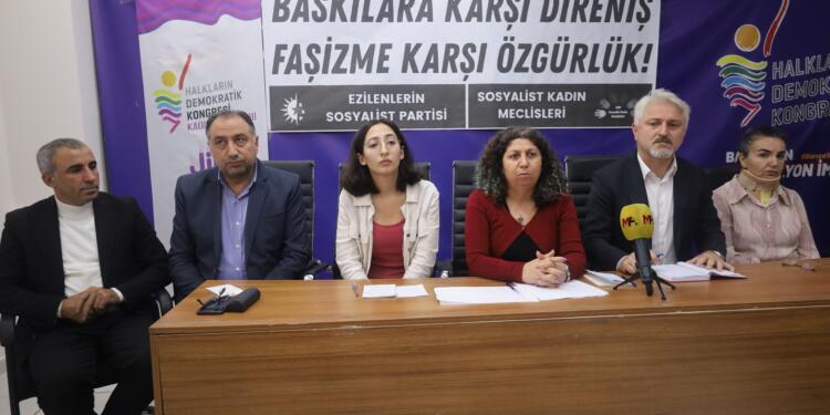 ESP yöneticilerine hapis cezası İstanbul ve Amed’de protesto edildi