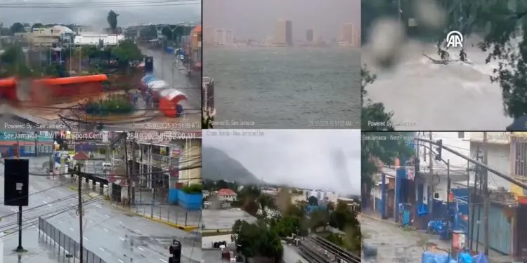 Jamaika’yı vuran Melissa Kasırgası Karayipler’de etkisini sürdürüyor