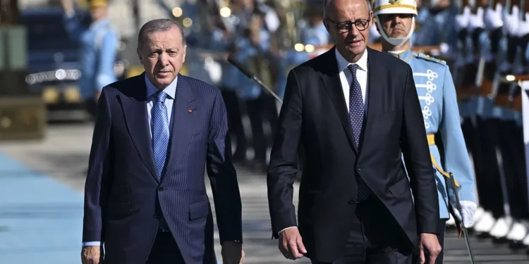 Merz-Erdoğan görüşmesi başladı