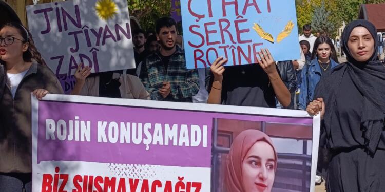 İzmir ve Mêrdîn’de Rojin Kabaiş için eylem: Failler derhal tespit edilsin