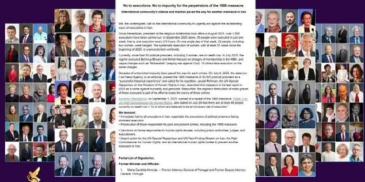 520 isim İran rejimine ‘idam cezalarını durdurun’ çağrısı yaptı