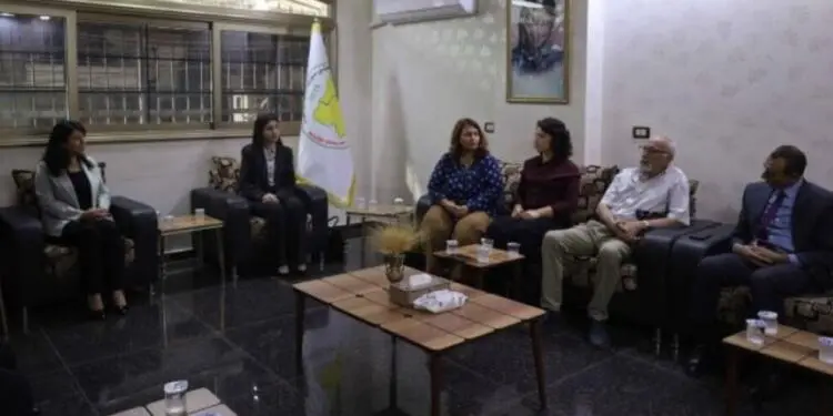 MSD, Avrupa heyetiyle Qamişlo’da bir araya geldi