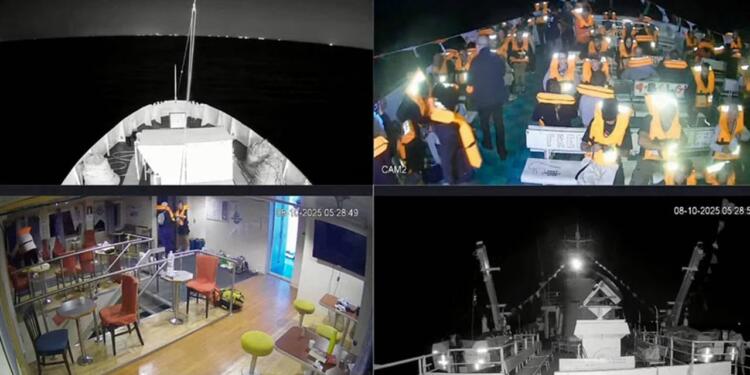 İsrail gemiye el koydu: 3’ü milletvekili 92 kişiyi gözaltına aldı