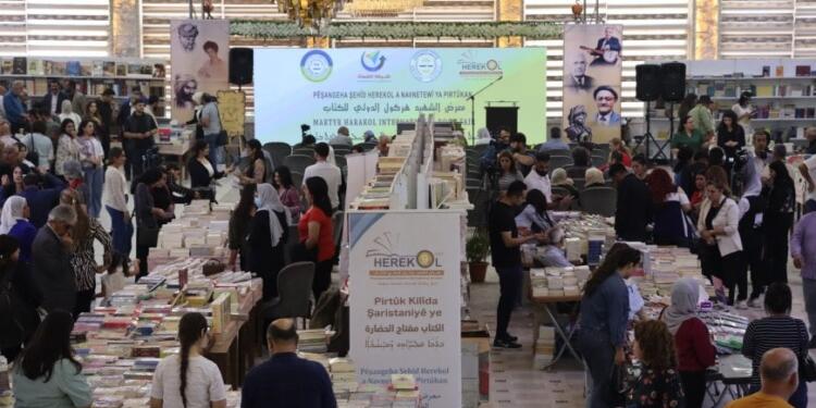 Qamışlo’da Herekol Uluslararası Kitap Fuarı’na yoğun ilgi