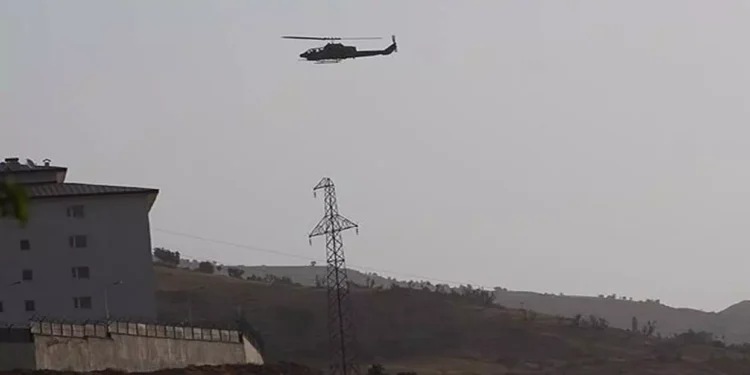 Besta’da askeri operasyon