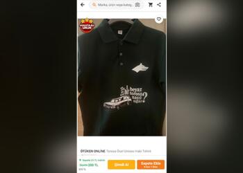 ‘Beyaz Toros’ tişörtü satan Trendyol hakkında suç duyurusu