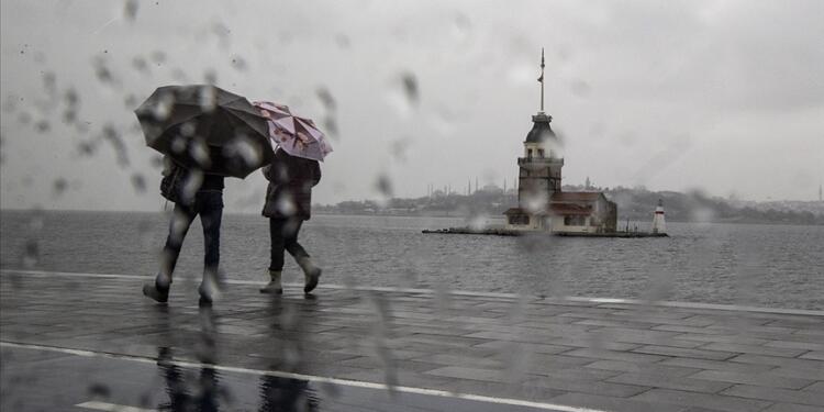 İstanbul’a soğuk ve yağışlı hava geliyor