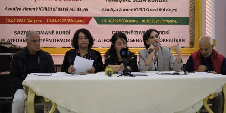 Kürt dili çalıştayının ilk günü son buldu: Dilimiz varlık nedenimizdir